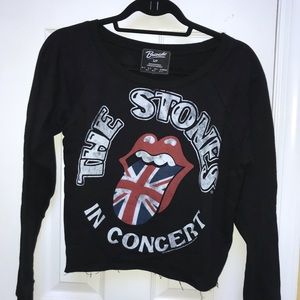Cropped sweatshirt
